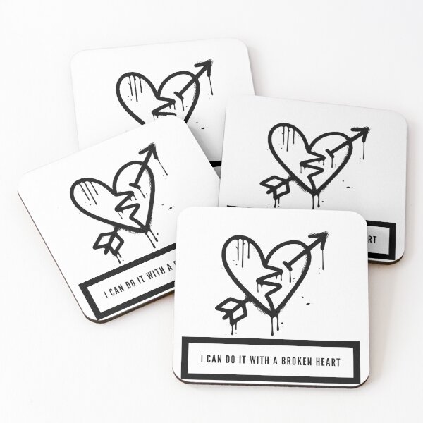 Item preview, I Can Do It With A Broken Heart  designed and sold by MoonchildShirts.