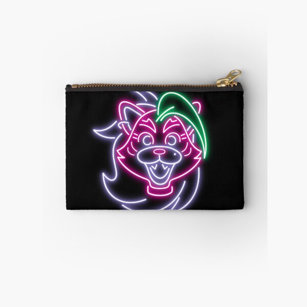 Item preview, Roxanne Wolf Neon Lights Mascot Icon designed and sold by missmelodyferal.