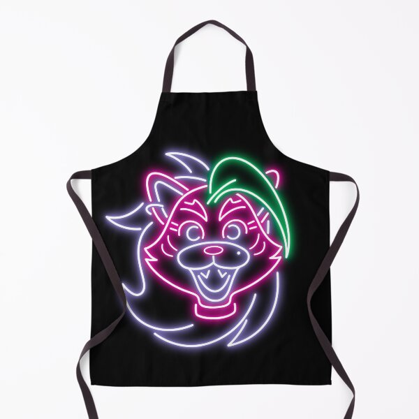 Item preview, Roxanne Wolf Neon Lights Mascot Icon designed and sold by missmelodyferal.