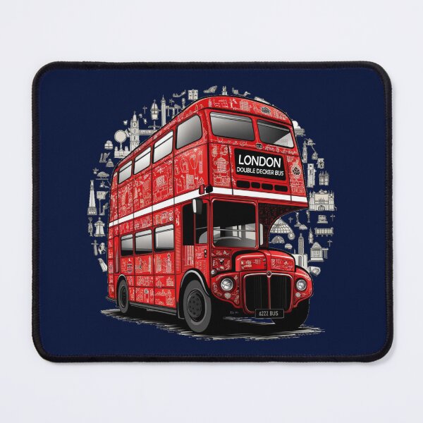 Item preview, LONDON BUS- DOUBLE DECKER BUS designed and sold by Globalcitytees.