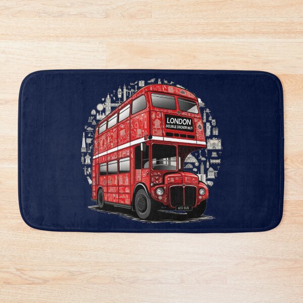 Item preview, LONDON BUS- DOUBLE DECKER BUS designed and sold by Globalcitytees.