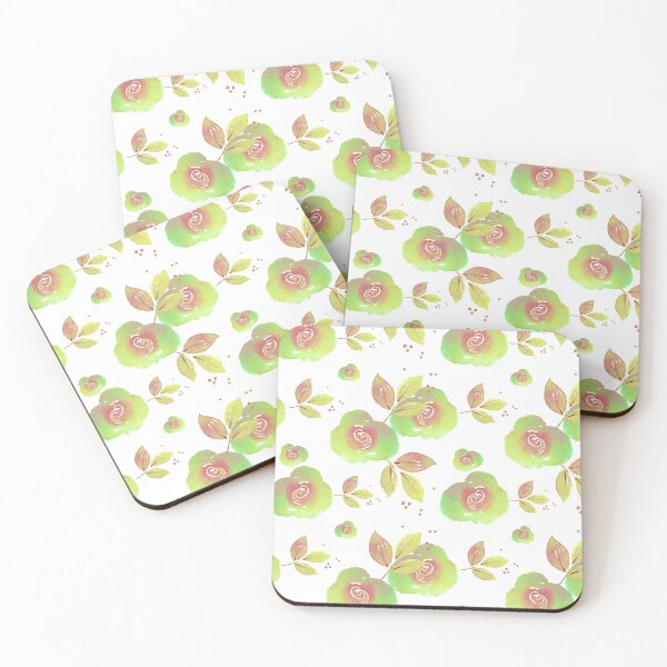 Item preview, Watercolor flower, Green rose designed and sold by Alex  Blud.