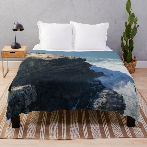 Item preview, Wonderful landscapes in Portugal. Scenic coastline in Eirceira. View from the cliff. Wavy sea. Rocky skerries. Fishermen. (vertical) designed and sold by Maurizio Fabbroni.