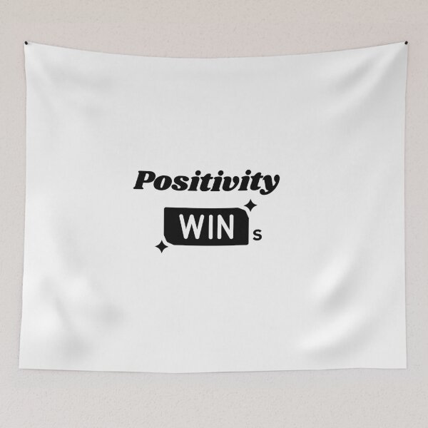 Item preview, Positivity wins designed and sold by Monem-RASH.