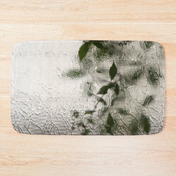 Item preview, Etched Glass Abstract with Delicate Blurry Leaves designed and sold by Georgia Mizuleva.