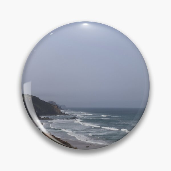Item preview, Wonderful landscapes in Portugal. Scenic coastline in Vila do Bispo. Praia do Amado view from the cliff. Wavy sea. Rocky skerries.  designed and sold by Maurizio Fabbroni.