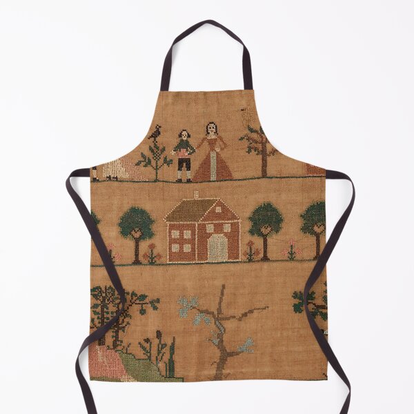 Item preview, American Embroidered Biblical Sampler 1802 designed and sold by AnimaliaStar.