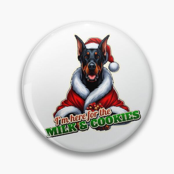 Artikelvorschau, Dobermann Weihnachten Xmas Weihnachtsmann entworfen und verkauft von ThisDress.