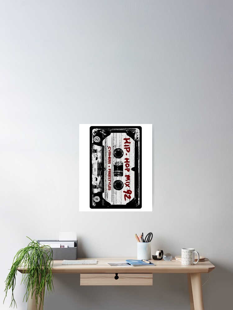 ☆Artifacts☆ Hiphop 90s Vintage poster Hip Hop Retro 90s Radio Paint Explosion