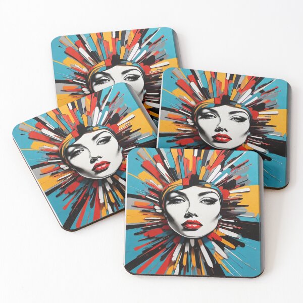 Item preview, Vibrant, Abstract Chromatic Portrait designed and sold by KilianSzmid.