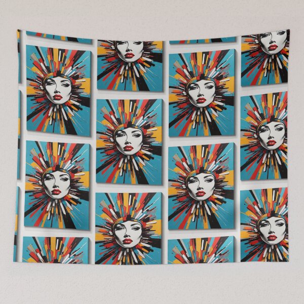 Item preview, Vibrant, Abstract Chromatic Portrait designed and sold by KilianSzmid.