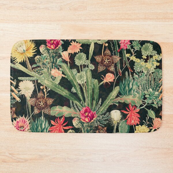 Item preview, Black Vintage Colorful Cactus designed and sold by InovArtS.