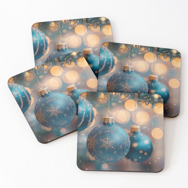 Item preview, Christmas Decorations in a Store Bokeh designed and sold by KootenayDesigns.