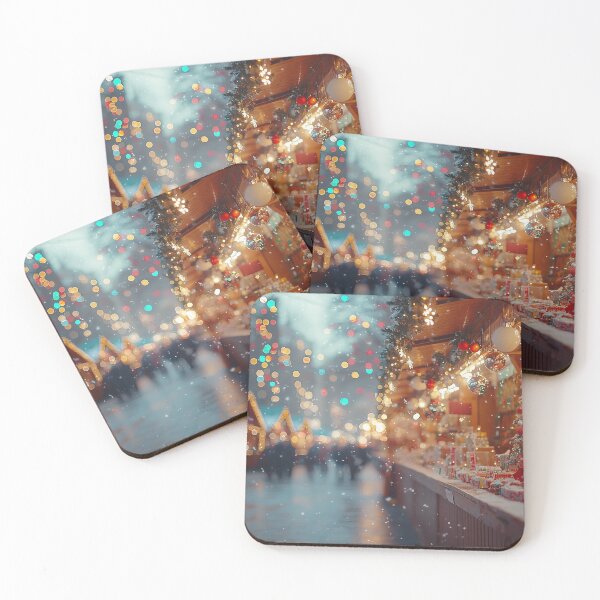 Item preview, Christmas Market Bokeh designed and sold by KootenayDesigns.