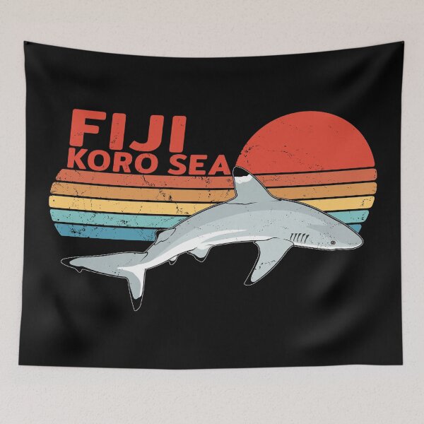 Item preview, Fiji Blacktip Reef Shark designed and sold by NicGrayGraphic.
