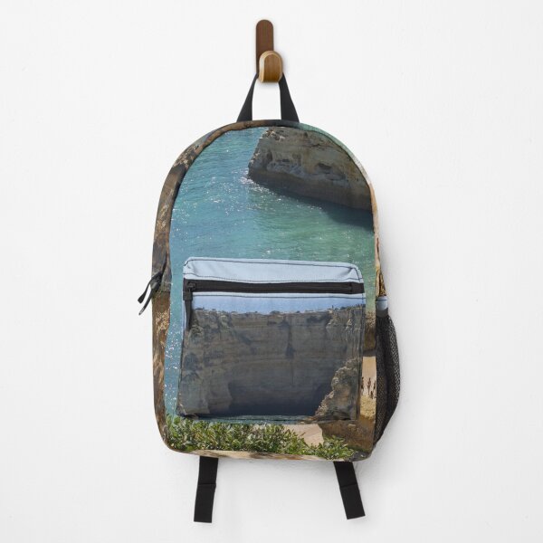 Item preview, Wonderful landscapes in Portugal. Scenic and coloured view of Praia da Marinha in the Algarve region. Yellow rocky skerries. designed and sold by Maurizio Fabbroni.