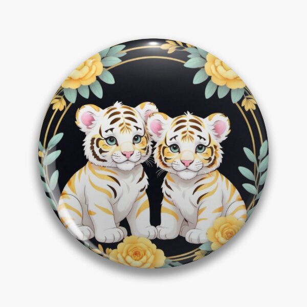 Item preview, Cute Golden Tiger Cubs designed and sold by RedStacks.