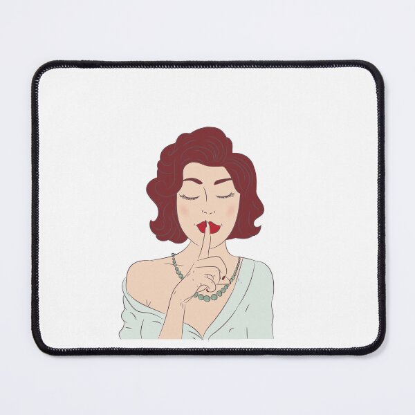 Item preview, Elegant Brunette Whispering Secrets designed and sold by Monedesign.