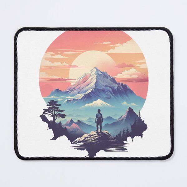 Item preview, Mountain Dreamscape: Journey to the Summit designed and sold by tarmiziwartani.