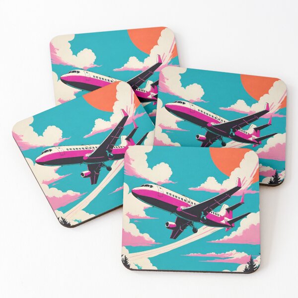 Item preview, Commercial Plane Soaring in the Sky designed and sold by GrizzlyCollective.