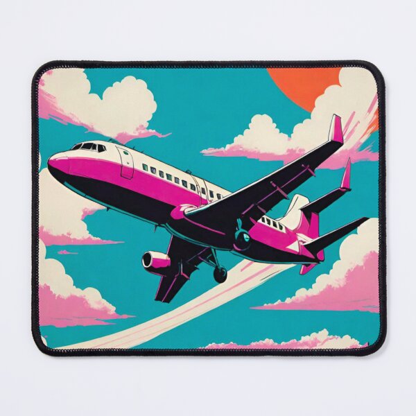 Item preview, Commercial Plane Soaring in the Sky designed and sold by GrizzlyCollective.