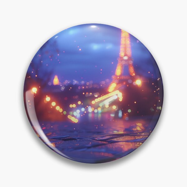 Item preview, Eiffel Tower at Night Bokeh designed and sold by KootenayDesigns.