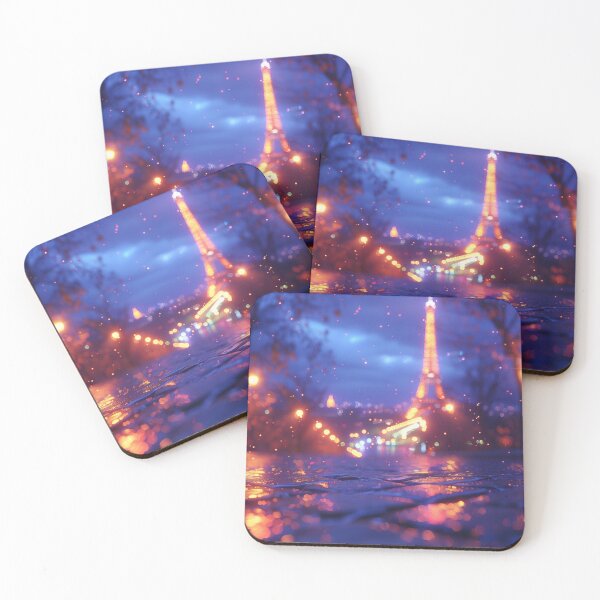 Item preview, Eiffel Tower at Night Bokeh designed and sold by KootenayDesigns.