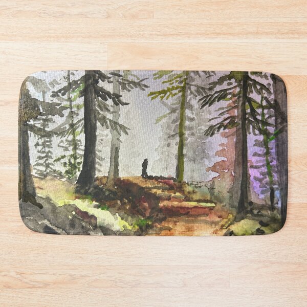 Item preview, Misty Morning In The Woods designed and sold by TheArtCave.