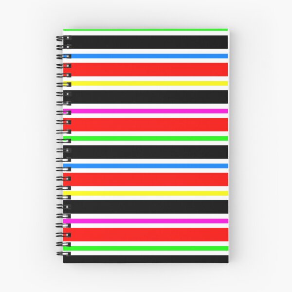 Item preview, Decorative Red Black Colorful Stripes designed and sold by PatternTitan.