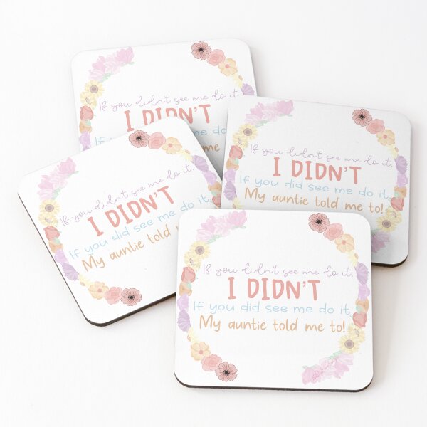 Item preview, My auntie told me to designed and sold by NatLeBrunDesign.