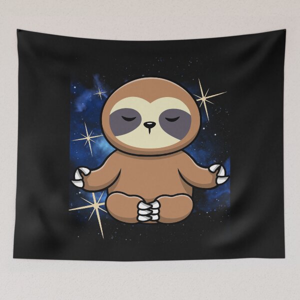 Item preview, sloth mantra designed and sold by MiroArtAbstra.