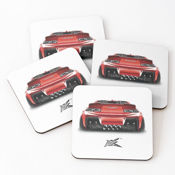 Item preview, chevy camaro trasero rojo designed and sold by NaquashM.