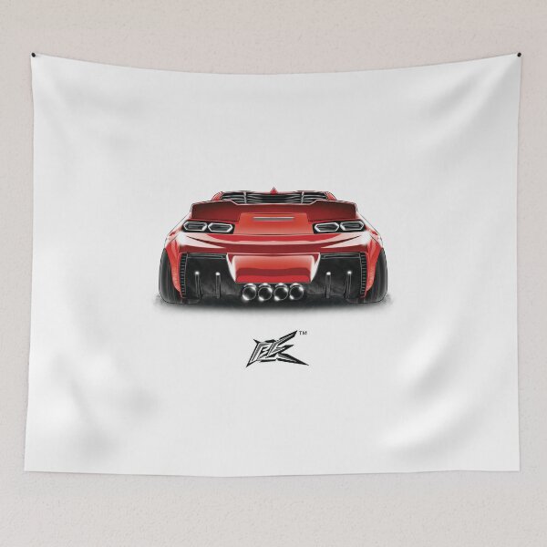 Item preview, chevy camaro rear red  designed and sold by NaquashM.
