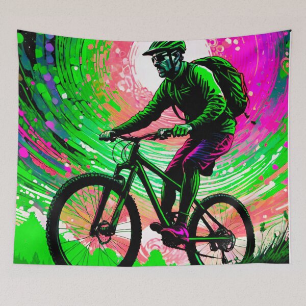 Item preview, Trail-Ready MTB Theme Artwork designed and sold by GrizzlyCollective.