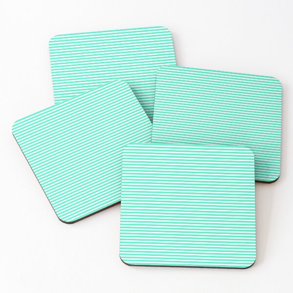 Item preview, Pale Coastal Decor Stripes By the Seashore Theme 4 of 4 designed and sold by Beachy.