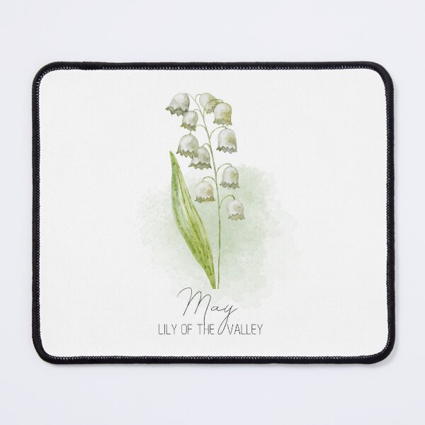 Item preview, Lily of the Valley, May birth flower, born in May, May birthday flower designed and sold by lagunaklein.
