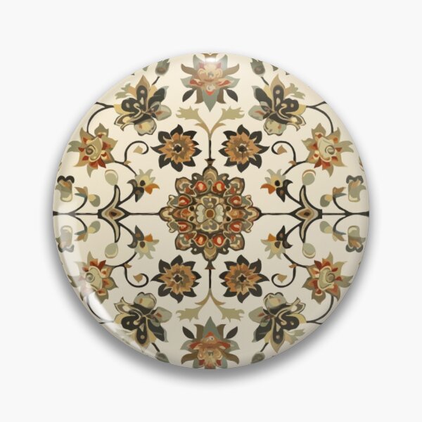 Item preview, Floral Pattern Rug Art Print, Wall Textile Decor, Floral Tapestry Design, Floral Rug Illustration designed and sold by vinciellastudio.