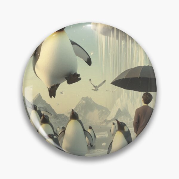 Item preview, Winter Wonderland: Penguins Playful with Romantic Viewers designed and sold by choder61.