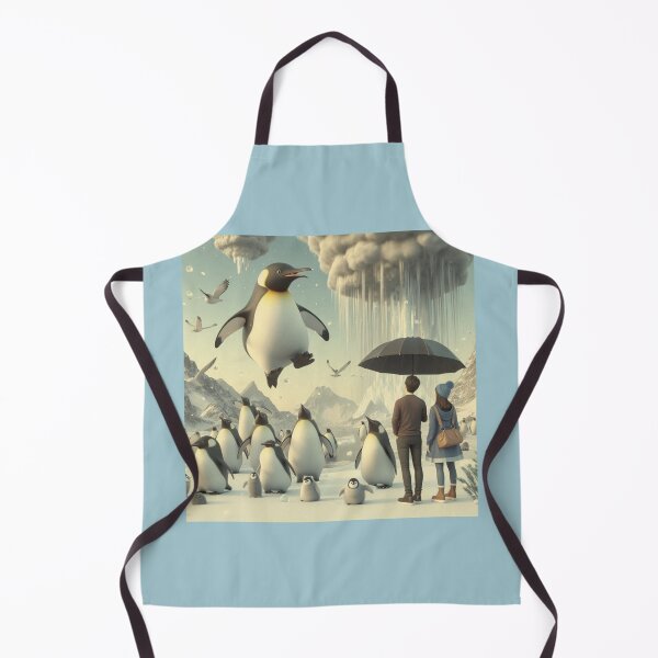 Item preview, Winter Wonderland: Penguins Playful with Romantic Viewers designed and sold by choder61.