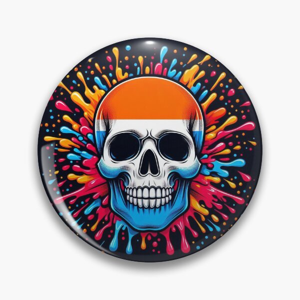 Item preview, Nederland Skull designed and sold by RaF71PrO.