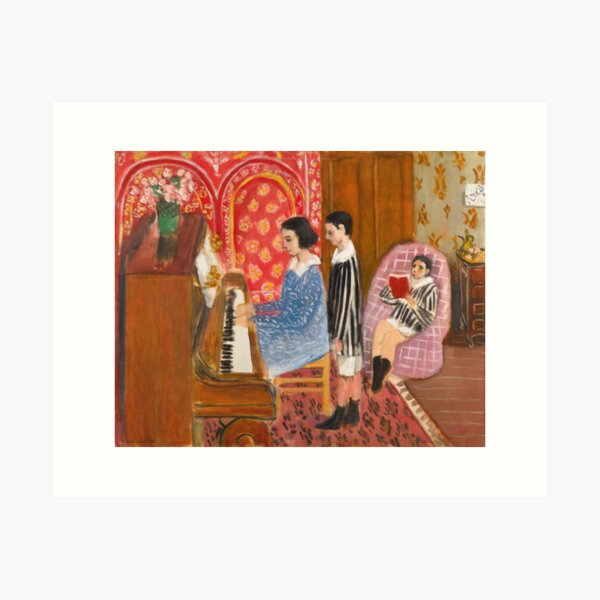 Item preview, Henri Matisse - The Piano Lesson designed and sold by Onodera.
