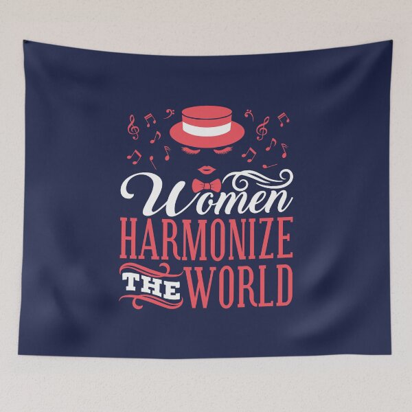 Item preview, Women Harmonize the World Barbershop Quartet Singer designed and sold by jaygo.