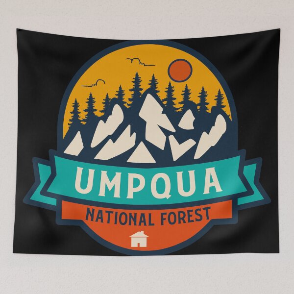 Item preview, Umpqua National Forest designed and sold by Nature-Book.