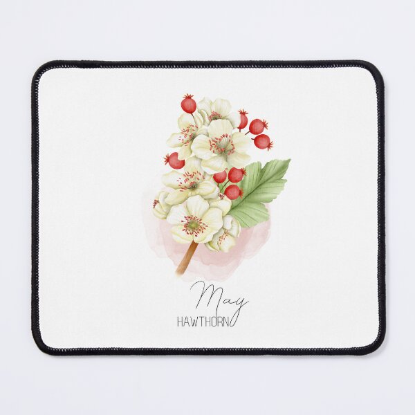 Item preview, Hawthorn flower, May birth flower, May birthday, spring flowers designed and sold by lagunaklein.