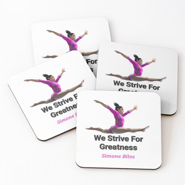 Item preview, Simone Biles .We strive for greatness . Artistic Gymnastics designed and sold by TuyaArts.