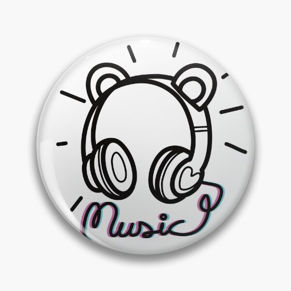 Item preview, Bear ear music headphones designed and sold by GCPshop.