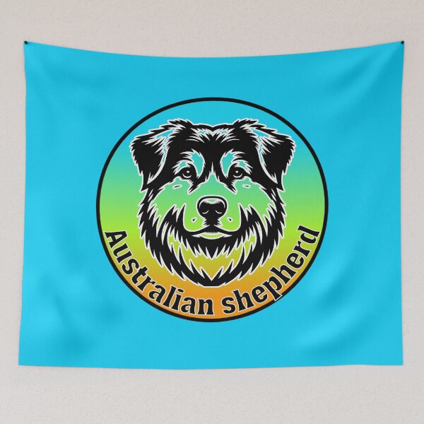 Item preview, Australian Shepherd Love designed and sold by SportyAndArtful.