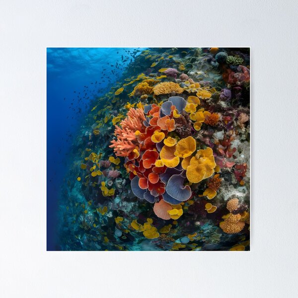 Item preview, The bright assorted coloured coral all along the great barrier reef designed and sold by MRFEZOO2030.