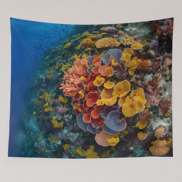 Item preview, The bright assorted coloured coral all along the great barrier reef designed and sold by MRFEZOO2030.