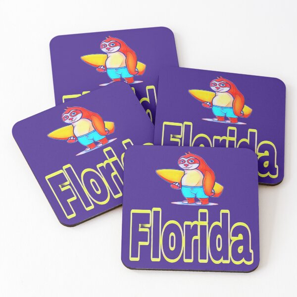 Item preview, Florida is a cute state with loth catching a small boat. designed and sold by painting23.